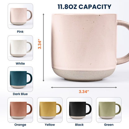Custom Name & Birth Flower Minimalism Style Watercolor Gifts For Women - Personalized Mug