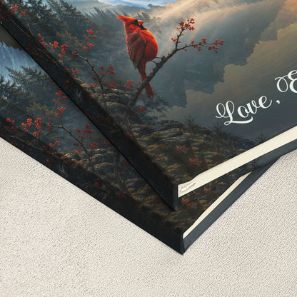 Custom Photo Memorial Sympathy Gifts For Loss Of Mom, Dad - Personalized Journal