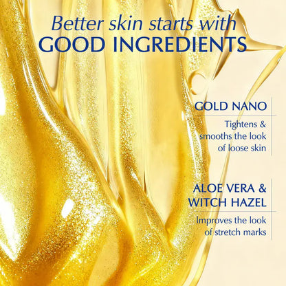 Gold Nano with Aloe Vera and Witch Hazel ingredients